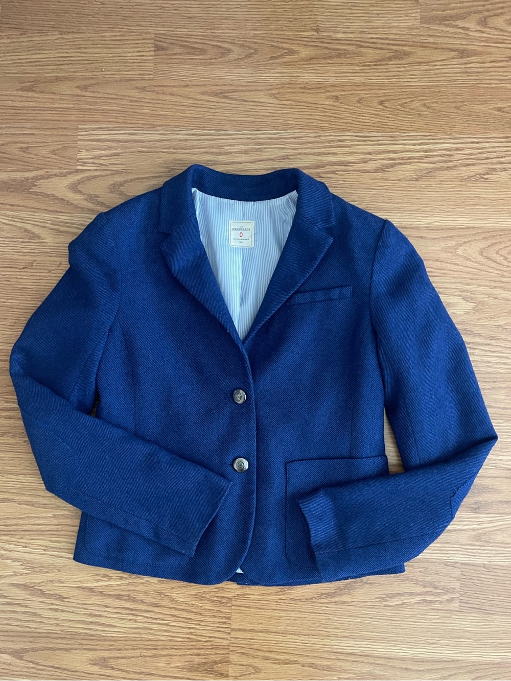 Preppy academia GAP Academy Blue Women's Blazer Jacket size 0